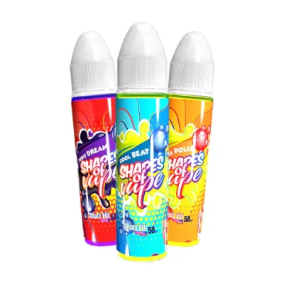 Formen von Vape Short Fill E-Liquid