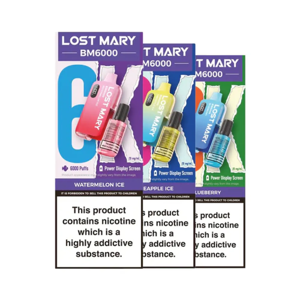 LOST MARY BM6000 EINWEG-VAPE-KIT